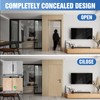 Eegoowa 6" Hidden Door Hinge,Invisible Door,Hidden Door Hinges for Secret