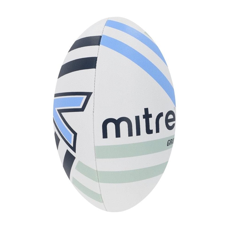 Mitre Grid Rugby Ball Size 5 Extra Strong Lining, Full