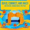 2-Lane Starting Gate & Clamp for Hot Wheels - Heavy
