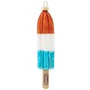 kat + annie Popsicle Firecracker Ornament, Red White and Blue