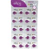 ellips Hair Oil, Clear Purple, Sheet Type, 20 Tablets