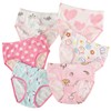 SEVENCANDY Little Girls Cotton Panties Kids Soft Undies Toddler Breathable
