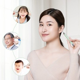 耳かきセット 拡大レンズ付 耳掃除 USB充電式 ピンセット LEDライト付き 子供用 耳洗潔 収納ケースが付き