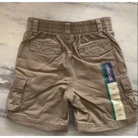 Cherokee Boy 18M Khaki Cargo Shorts NWT