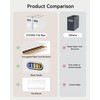 Oterri Cardboard File Organizer Box for Hanging File Folders Letter