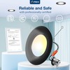 Amico 5/6 inch 5CCT LED Recessed Lighting 12 Pack, Dimmable,