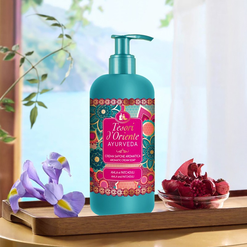 Alphamedi Tesori Doriente Cream Soap (Ayurveda) 300ml / 테소리도리엔테 크림솝