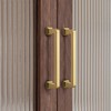 TUNNY 5 Pack Cabinet Handles-12.6"/320mm Screw Spacing Champagne Bronze Drawer
