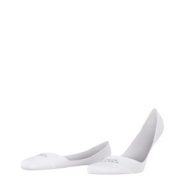 FALKE Men's Cool 24/7 Socks Breathable Sustainable Organic Cotton Invisible Low Cut Comfortable Foot Climate Cooling Climate Active Sole Fine Flat Seam Pressure-free Toe 1 Pair, White 2000