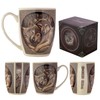 Puckator Lisa Parker Wolf Tasse aus Porzellan