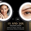 Ultra Zoom 20X Magnifying Lighted Makeup Mirror - 20X &