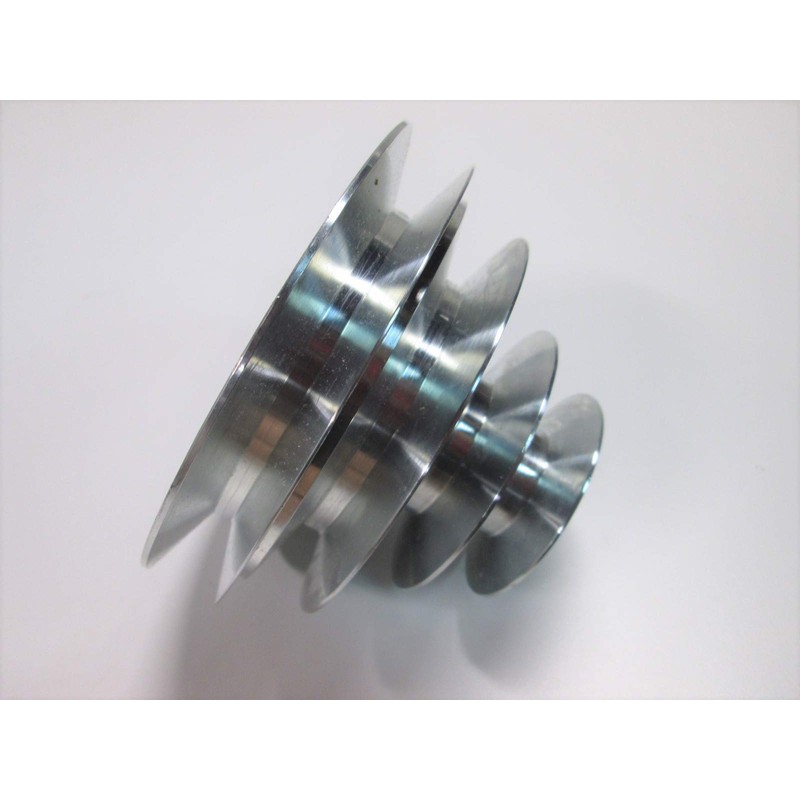 4-Step Cone Pulley 5/8" Keyed Bore; for Lathe, Drill Press,