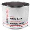 RAL 9005 Jet black/Tiefschwarz Acrylic paint matt 0.75 litre /
