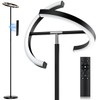 SIBRILLE LED Floor Lamp - Rotatable Standing Lamp with Touch