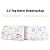 Chilsuessy Baby Sleeping Bag, 2.5 Tog Winter Sleeping Bag, Pure