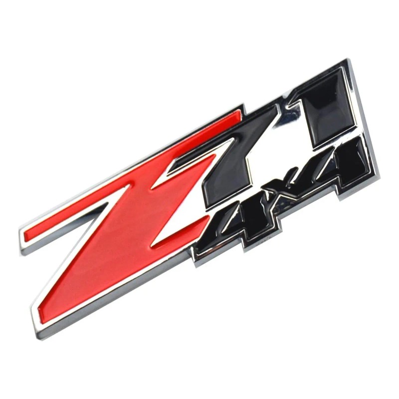 Emblema Z71 4x4 De Abs Para Chevy Gmc Silverado Negro