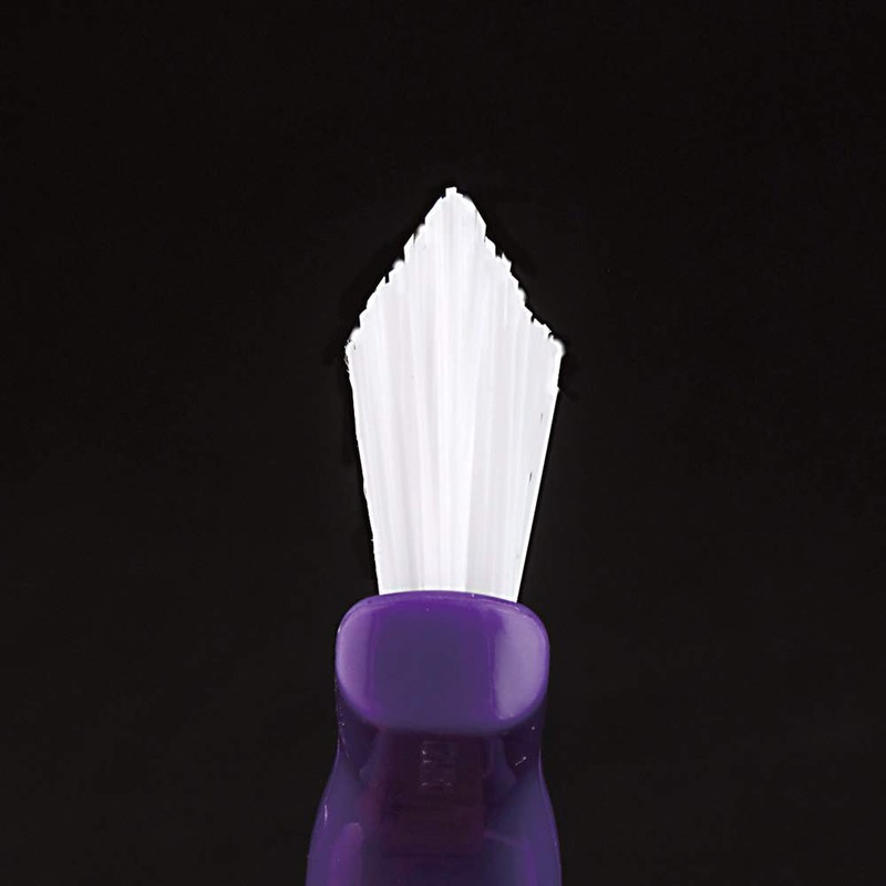 Azuma PY674 Groove Cleaning Brush for Tombstones "V-Shaped Cut Brush"