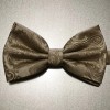 Brand Q NEW Men's Butterfly Pre-tied Mocha Tan Bowtie Wedding Formal Formal Party Prom