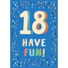 Piccadilly Greetings 18th Birthday Boy Milestone Birthday Card Age 18,
