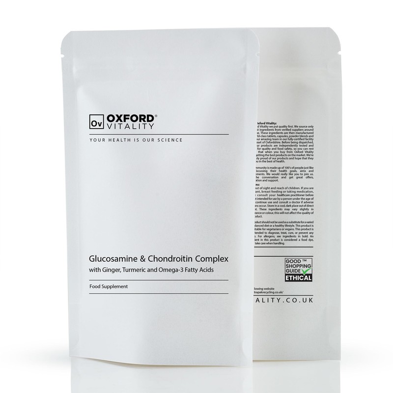 Glucosamine & Chondroitin Complex with Ginger, Turmeric and Omega-3 Fatty