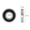 Kozelo 6305RS Deep Groove Ball Bearings - [25x62x17mm] Carbon Steel