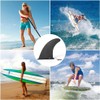 Mikiuly Removable Universal Sup Fin, 9 Inch Surfboard Fins, Removable