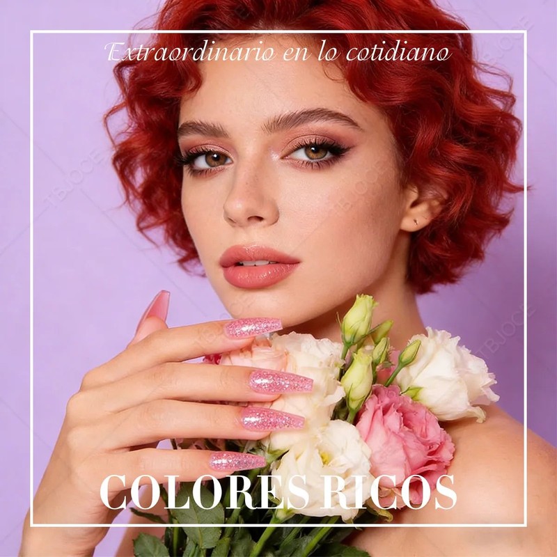 Kit Gel De Extención De Uñas Esmaltes Mate Cepillo Manicure