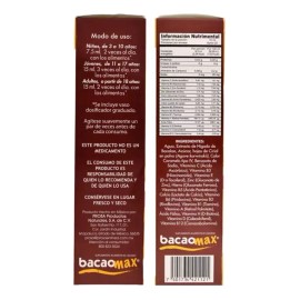 Pack 2 Jarabe Bacaomax Higado De Bacalao 340 Ml Prosa