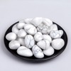 SigMntun SigMntun Howlite Healing Crystal Stone Set - 24 Pieces,
