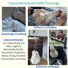 Edel Living Straining Cloth with Drawstring, Cheesecloth, Reusable, Made of
