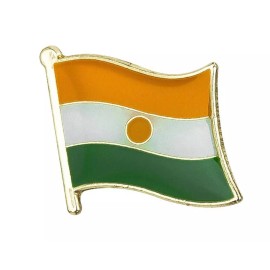 PatchesOhoul Niger Flag Lapel Pin 5/8" x 5/8"