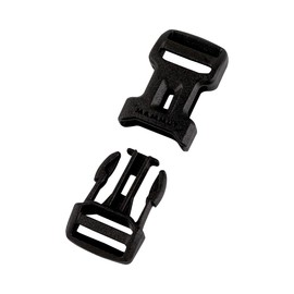 Mammut, Dual Adjust Side Squeeze Buckle, black, 25 mm