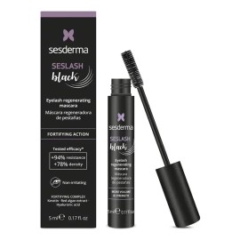 Máscara De Pestañas Seslash Color Negro 5ml Sesderma