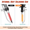 VEEVIIY Soldering Gun Kit, 120W Adjustable Temp Multi-Function Soldering Iron