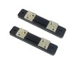 EasyWordMall 2 Pieces 50A 75mV Ammeter Shunt Resistor for DC