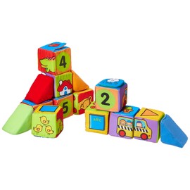 Melissa & Doug K's Kids Match & Build Blocks