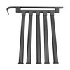 Swivel Towel Rack 5 Arm Swivel Towel Bar Wall Mounted