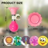 Children's Bicycle Bell with 5 Stickers in Different Patterns -