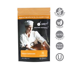 Pure Calcium Carbonate ⊘ Non-GMO Gluten-Free Vegan OU Kosher Certified - 400g/14oz