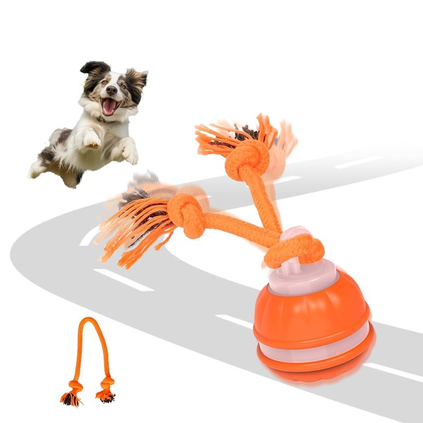 Kenmohuo Interactive Moving Dog Toy, Vibrating 3 Adjustable Speed Modes