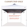 SCOCANOPY Commercial 10x10 Canopy Replacement Top with Air Vent,Canopy Cover