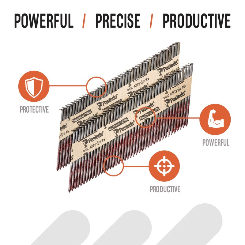 Paslode Brite 30 Degree Framing Nails - Brite Smooth Shank