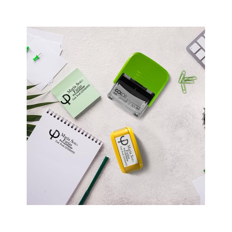 Sello Personalizado, Texto, Logotipo o Diseño