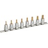 HAZET 8802T/8H 240 mm Torx Profile Socket Set - CVD-Tin