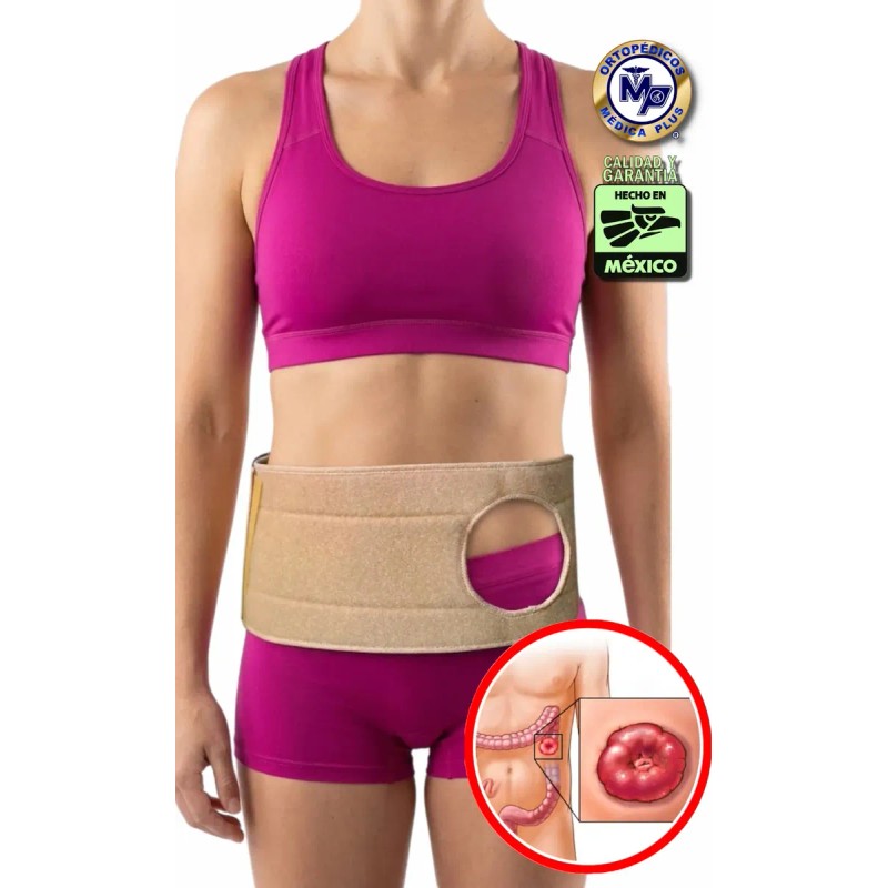 Faja Para Colostomia 13 Cm Ostomía Basica Orificio Universal