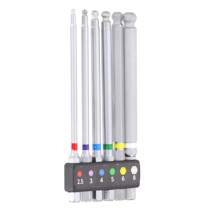 Takagi Earth Man Ball Point Hex Bit Set, 6-piece Set,