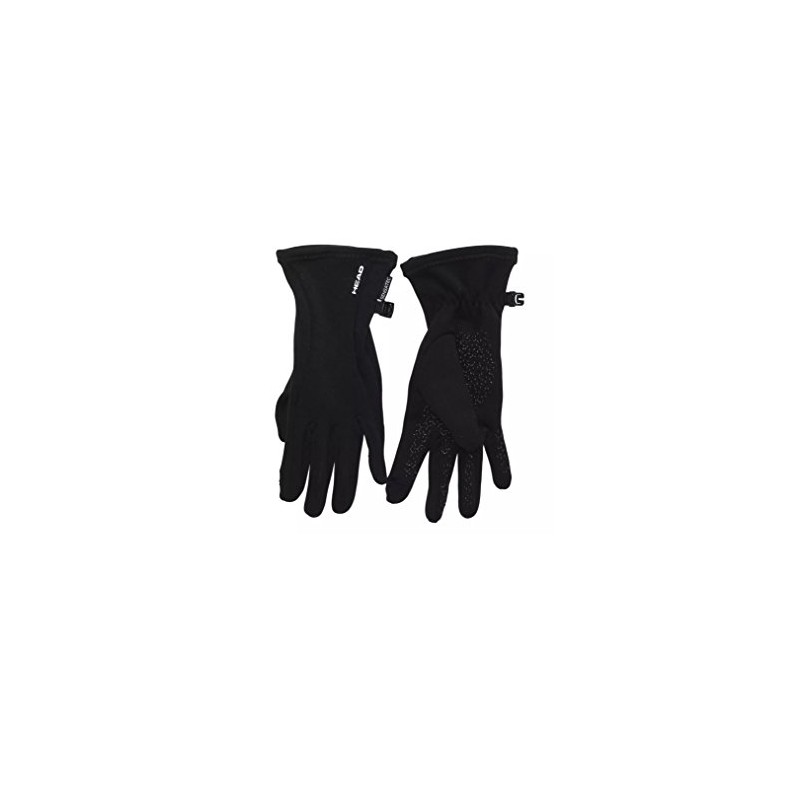 HEAD women’s touchscreen running gloves (Black, Meduim)