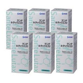 Sante Lutax 20 + Vitamins & Minerals (Food Containing Lutein), 90 Tablets, Set of 6