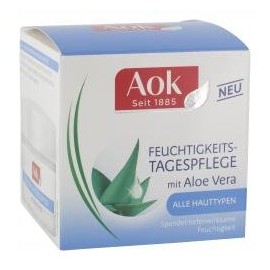 AOK Moisturising Day Cream with Aloe Vera 3 x 50 ml