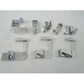 Generic Roller Hemmer Hem Presser Foot Adjustable Bais Tape Binder For Bernina Old Style